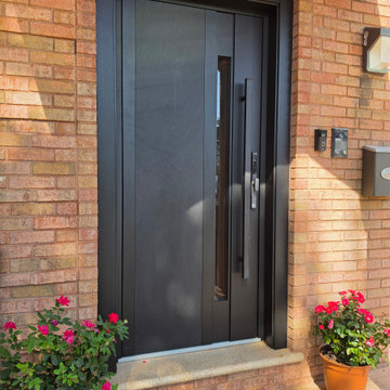 Dekton 0163 Ardesia Nero With fingerprint smart lock