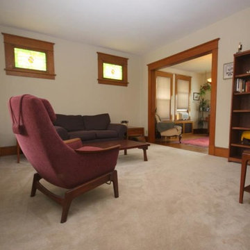 Living Room Before and After
