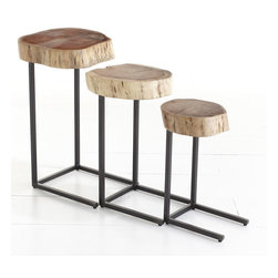 Nature's Nesting Tables - Set of 3 - Furniture