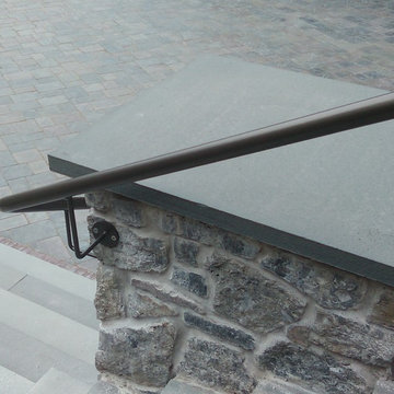 Heated driveway and steps