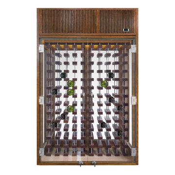 Custom Racking Glass Cabinet