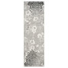 Safavieh Adirondack Rug, Silver/Ivory, 5'1"x7'6"