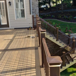 New Deck Build in Milton, Georgia - Deck Tiles And Planks
