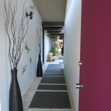 Eichler's home atrium in Sunnyvale, CA