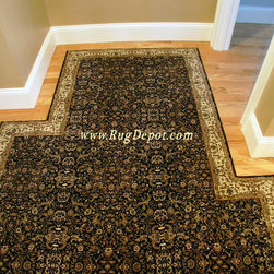 Natco Home Infinity Black - Area Rugs