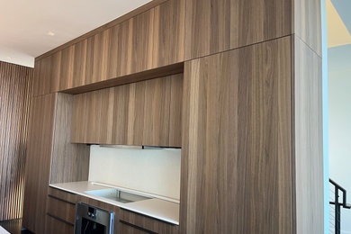 Inspiration for a contemporary kitchen remodel in New York