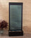 Harmony River Center Mount Water Fountain, Blue Glass, Blackened Copper, Standar