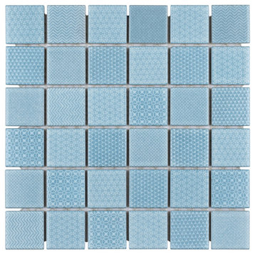 Celadon Aqua Porcelain Floor and Wall Tile