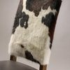 Western Style Cowhide Dining Chair