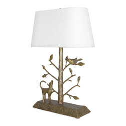 Dog & Sparrow Table Lamp - Table Lamps