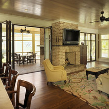 Double sided fireplace ideas - PennArbor