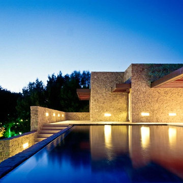 Casa en desnivel
