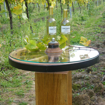 Baby Oak Cartwheel Table