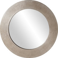 Sonic Round Mirror, Silver