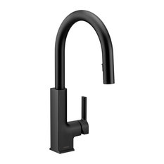 Moen Sto 1-Handle High Arc Pulldown Kitchen Faucet, Matte Black
