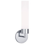 Norwell Lighting - Norwell Lighting 8775-PN-MO Sobe - One Light Wall Sconce - Mounting Direction: Up  Shade ISobe One Light Wall  Polished Nickel Matt *UL Approved: YES Energy Star Qualified: n/a ADA Certified: n/a  *Number of Lights: Lamp: 1-*Wattage:60w T-10 Edison bulb(s) *Bulb Included:No *Bulb Type:T-10 Edison *Finish Type:Polished Nickel