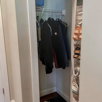 Coat Closet + Shoe Storage *BEFORE*