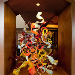 'Feu Nymphe' free-standing sculpture - Sculptures
