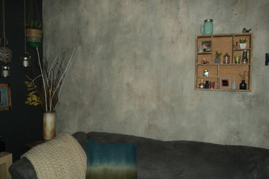 Living room photo in Phoenix