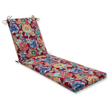 Outdoor/Indoor Colsen Berry Chaise Lounge Cushion 80x23x3