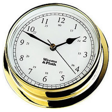 Weems and Plath Brass Endurance 085 Quartz Clock