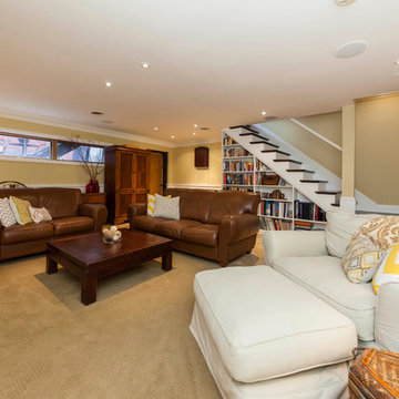 Lincoln Park Townhouse Family Room