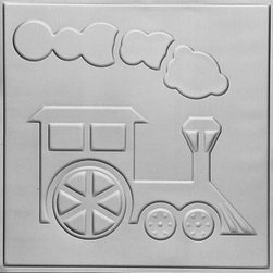 2480 Tin Ceiling Tile -TOY TRAIN - Ceiling Tile