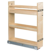 Signature Base Cabinet Pull-out, Solid Maple, Soft Close Slides, 5.5"