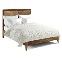 Silas Wooden Platform Bed