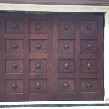 Custom Wood Garage Doors