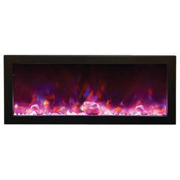 Amantii BI-40-DEEP - 40" x 12" - Electric Fireplace