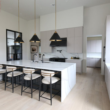 Wimberley New Build with Urban Effects Gray Cabinets