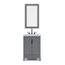 Vanity With 1 Mirror and F2-0012-03-TL Faucet
