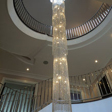 Stairs chandelier