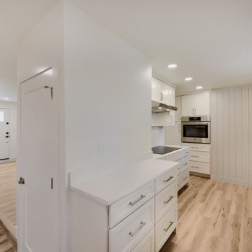 Full Kitchen & Bathroom Remodel | Warm Maple + Soft White Cabinetry | Colorado