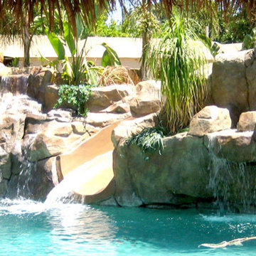 Woodland Hills Pool and Hardscape Design