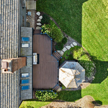 Vintage Collection English Walnut, Universal Rail Exresso, Gazebo Refurbishment