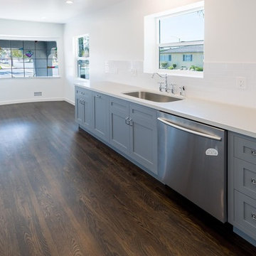 gray inset 5/4'' doors