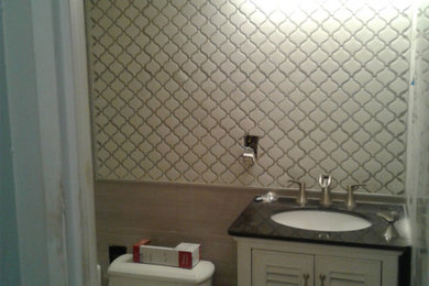 Example of a powder room design