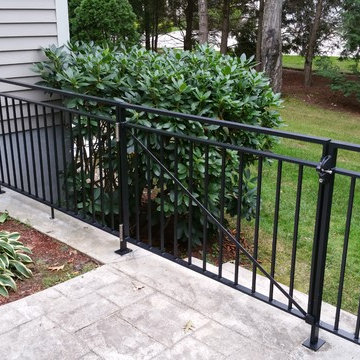 Outdoor Patio Rails at NH Lake