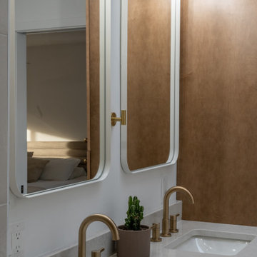 Warm, Earthy Main Level Remodel w/ Natural Wood and Stone Features