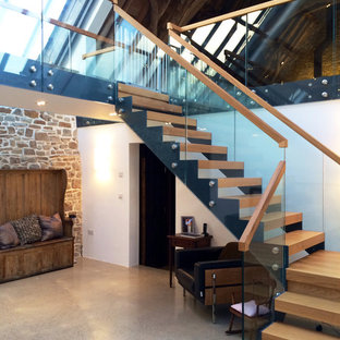 Bespoke Staircase - Barn Conversion Cornwall