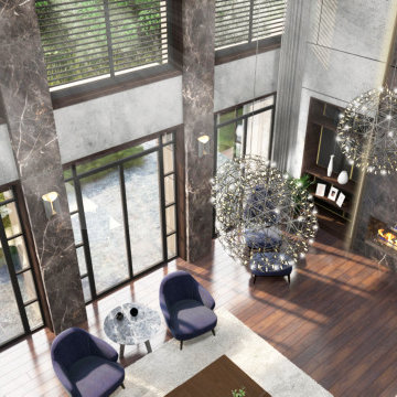 Mezzanine Living Room