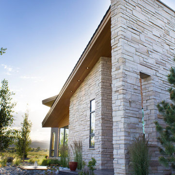 Contemporary Custom Home Mountain Views