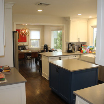 Kitchen Remodel opening up archways