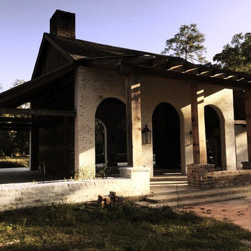 Riverwood conversion of single family house into outdoor liver space