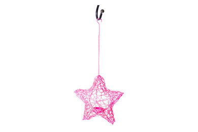 Pink Star Candle Holder