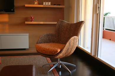 Inspiration for a living room remodel in Miami