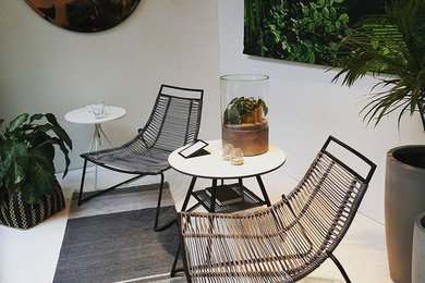 Example of a trendy patio design in Philadelphia