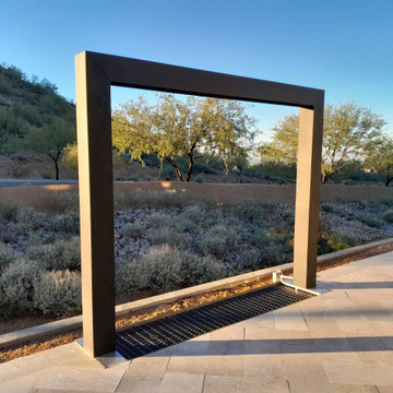 Denise Milano Design Group X-Style Rain Curtain Water Feature